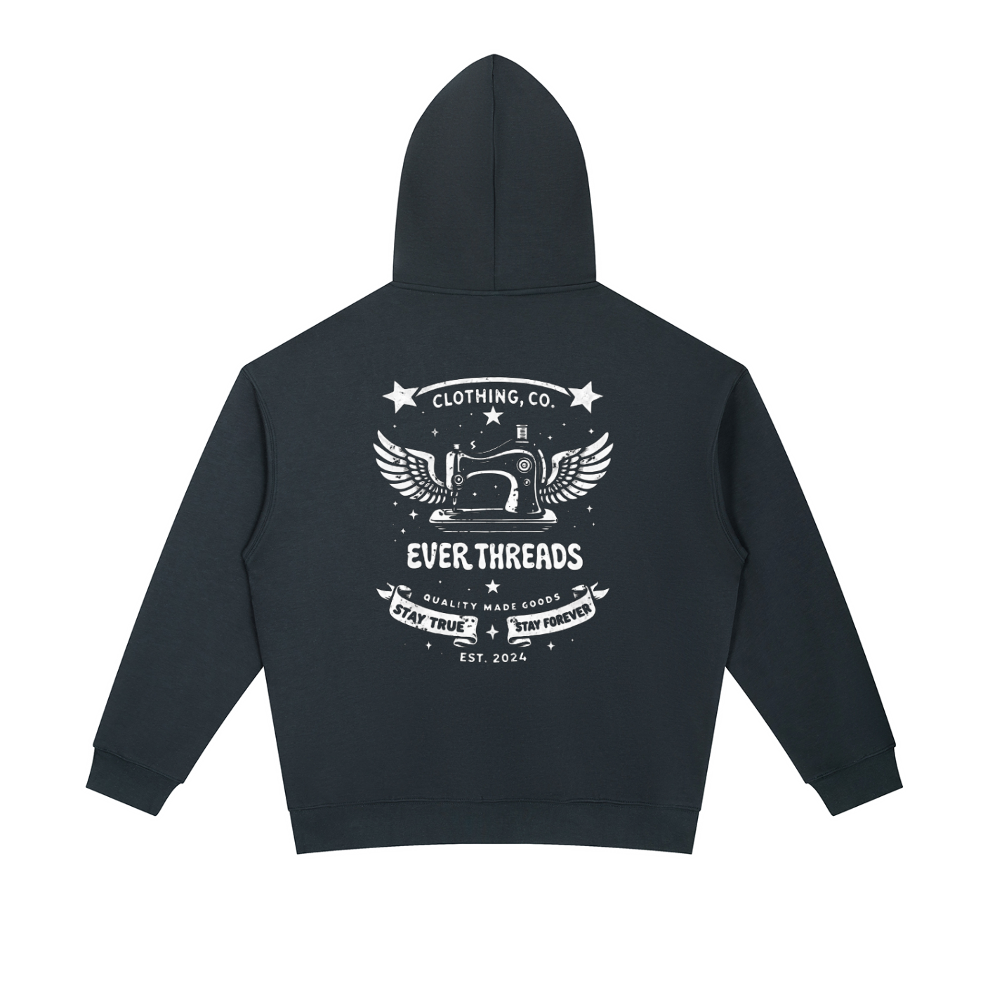 Essential Heavyweight Hoodie - Navy