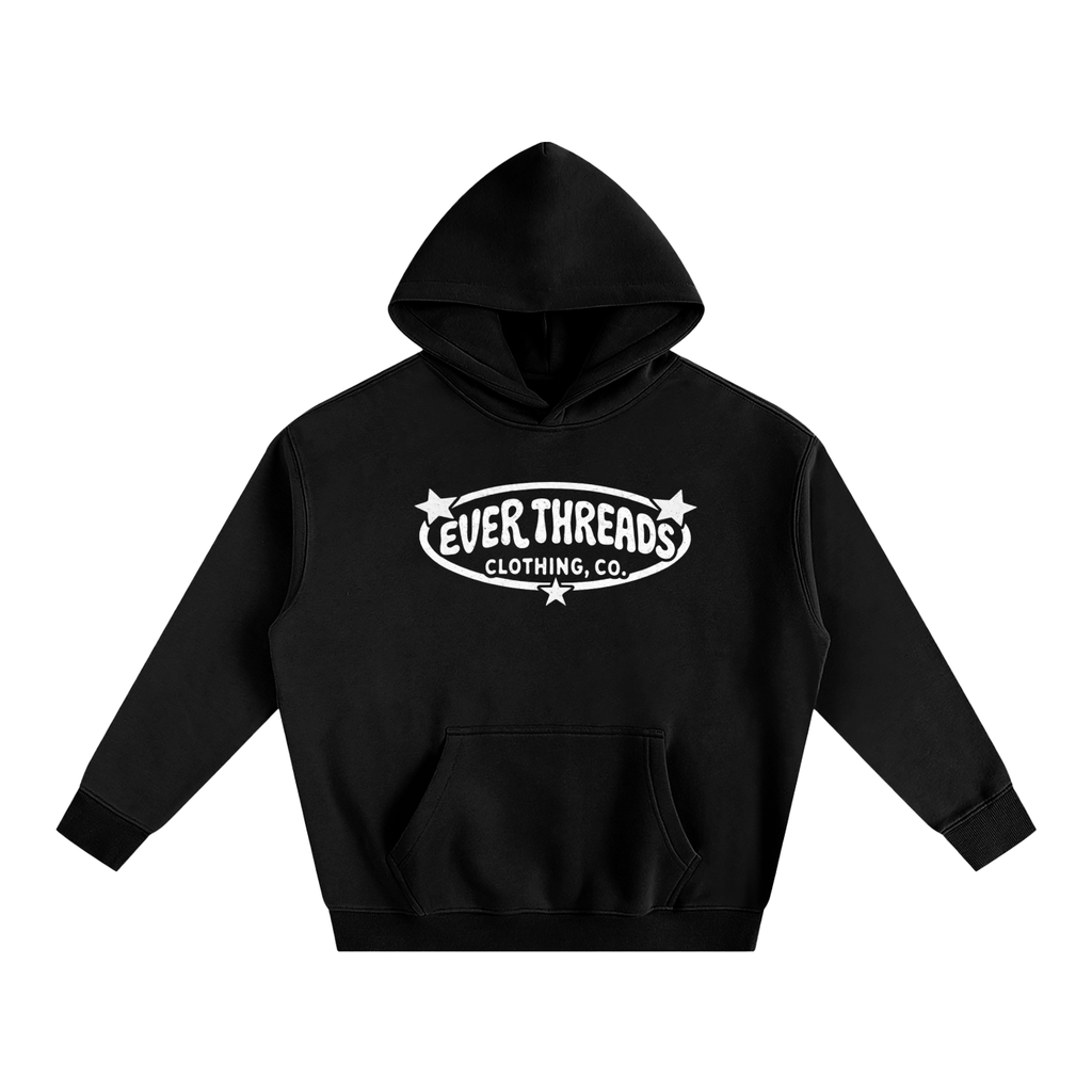 Essential Heavyweight Hoodie - Black